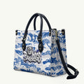 Canterbury-Bankstown Bulldogs Rugby Leather Bag Graffiti Typography Urban Camo Abstract Street Style