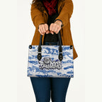 Canterbury-Bankstown Bulldogs Rugby Leather Bag Graffiti Typography Urban Camo Abstract Street Style