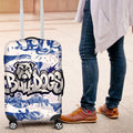 Canterbury-Bankstown Bulldogs Rugby Luggage Cover Graffiti Typography Urban Camo Abstract Street Style
