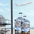 Canterbury-Bankstown Bulldogs Rugby Luggage Cover Graffiti Typography Urban Camo Abstract Street Style