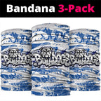 Canterbury-Bankstown Bulldogs Rugby Neck Gaiter Graffiti Typography Urban Camo Abstract Street Style