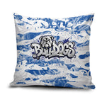 Canterbury-Bankstown Bulldogs Rugby Pillow Cover Graffiti Typography Urban Camo Abstract Street Style