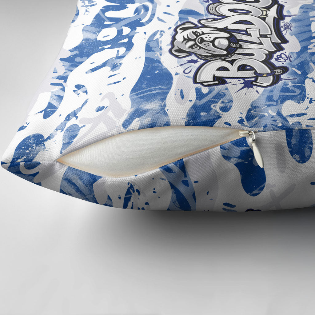 Canterbury-Bankstown Bulldogs Rugby Pillow Cover Graffiti Typography Urban Camo Abstract Street Style