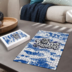 Canterbury-Bankstown Bulldogs Rugby Puzzle Graffiti Typography Urban Camo Abstract Street Style