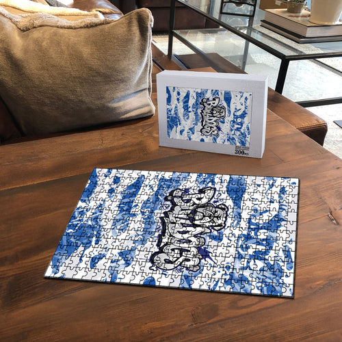 Canterbury-Bankstown Bulldogs Rugby Puzzle Graffiti Typography Urban Camo Abstract Street Style