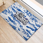Canterbury-Bankstown Bulldogs Rugby Rubber Doormat Graffiti Typography Urban Camo Abstract Street Style