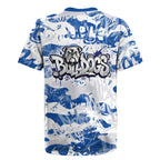 Canterbury-Bankstown Bulldogs Rugby Rugby Jersey Graffiti Typography Urban Camo Abstract Street Style