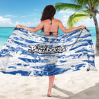 Canterbury-Bankstown Bulldogs Rugby Sarong Graffiti Typography Urban Camo Abstract Street Style