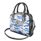 Canterbury-Bankstown Bulldogs Rugby Shoulder Handbag Graffiti Typography Urban Camo Abstract Street Style