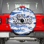 Canterbury-Bankstown Bulldogs Rugby Spare Tire Cover Graffiti Typography Urban Camo Abstract Street Style
