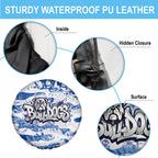 Canterbury-Bankstown Bulldogs Rugby Spare Tire Cover Graffiti Typography Urban Camo Abstract Street Style