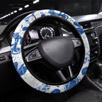 Canterbury-Bankstown Bulldogs Rugby Steering Wheel Cover Graffiti Typography Urban Camo Abstract Street Style