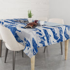 Canterbury-Bankstown Bulldogs Rugby Tablecloth Graffiti Typography Urban Camo Abstract Street Style