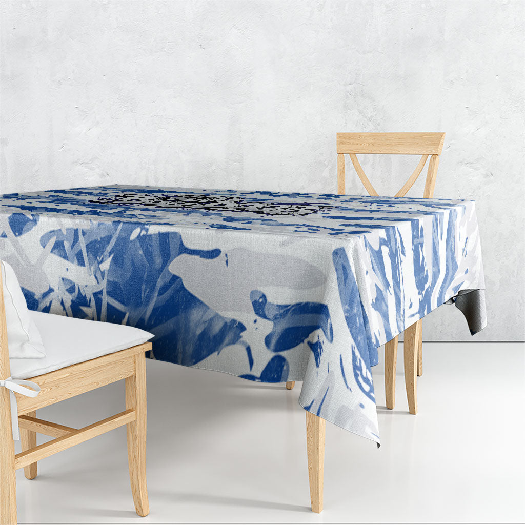 Canterbury-Bankstown Bulldogs Rugby Tablecloth Graffiti Typography Urban Camo Abstract Street Style