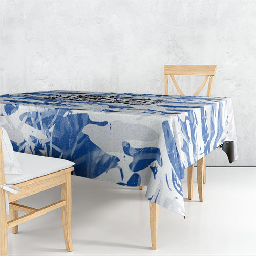 Canterbury-Bankstown Bulldogs Rugby Tablecloth Graffiti Typography Urban Camo Abstract Street Style