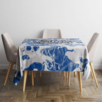 Canterbury-Bankstown Bulldogs Rugby Tablecloth Graffiti Typography Urban Camo Abstract Street Style