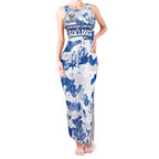 Canterbury-Bankstown Bulldogs Rugby Tank Maxi Dress Graffiti Typography Urban Camo Abstract Street Style