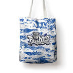 Canterbury-Bankstown Bulldogs Rugby Tote Bag Graffiti Typography Urban Camo Abstract Street Style