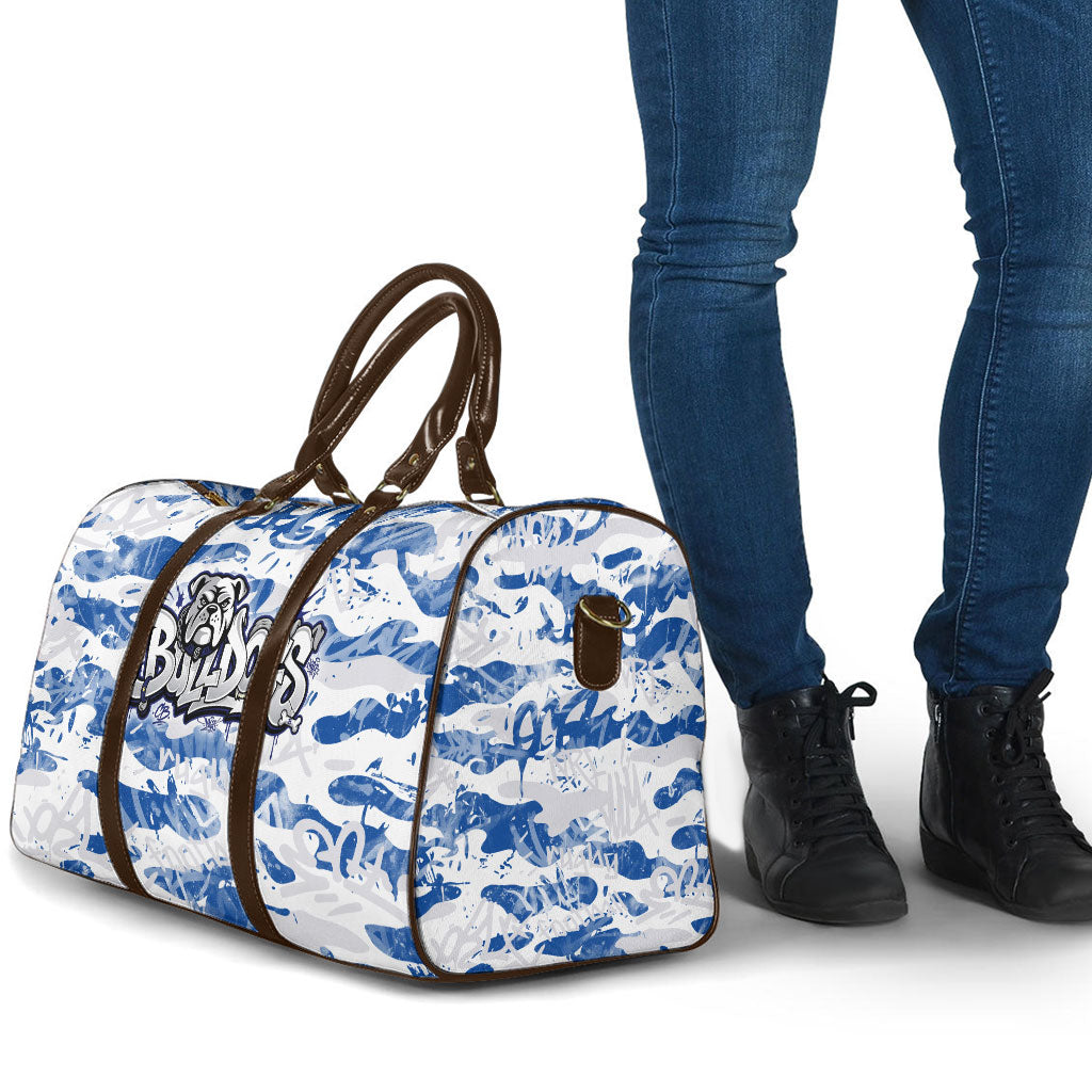 Canterbury-Bankstown Bulldogs Rugby Travel Bag Graffiti Typography Urban Camo Abstract Street Style