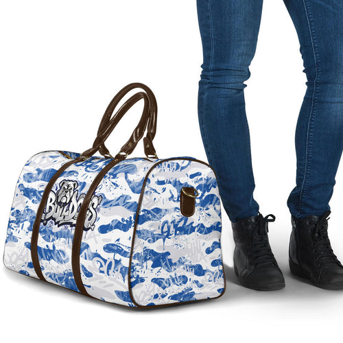 Canterbury-Bankstown Bulldogs Rugby Travel Bag Graffiti Typography Urban Camo Abstract Street Style