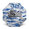 Canterbury-Bankstown Bulldogs Rugby Umbrella Graffiti Typography Urban Camo Abstract Street Style