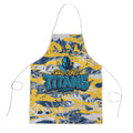 Gold Coast Titans Rugby Apron Graffiti Typography Urban Camo Abstract Street Style