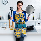 Gold Coast Titans Rugby Apron Graffiti Typography Urban Camo Abstract Street Style