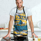 Gold Coast Titans Rugby Apron Graffiti Typography Urban Camo Abstract Street Style