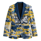 Gold Coast Titans Rugby Blazer Graffiti Typography Urban Camo Abstract Street Style