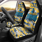 Gold Coast Titans Rugby Car Seat Cover Graffiti Typography Urban Camo Abstract Street Style