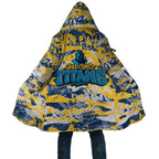 Gold Coast Titans Rugby Cloak Graffiti Typography Urban Camo Abstract Street Style