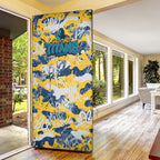 Gold Coast Titans Rugby Door Cover Graffiti Typography Urban Camo Abstract Street Style