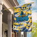 Gold Coast Titans Rugby Garden Flag Graffiti Typography Urban Camo Abstract Street Style