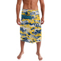 Gold Coast Titans Rugby Lavalava Graffiti Typography Urban Camo Abstract Street Style