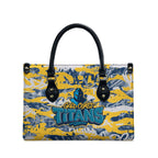 Gold Coast Titans Rugby Leather Bag Graffiti Typography Urban Camo Abstract Street Style