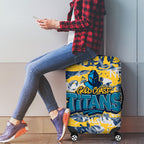 Gold Coast Titans Rugby Luggage Cover Graffiti Typography Urban Camo Abstract Street Style