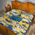 Gold Coast Titans Rugby Quilt Graffiti Typography Urban Camo Abstract Street Style