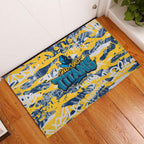 Gold Coast Titans Rugby Rubber Doormat Graffiti Typography Urban Camo Abstract Street Style