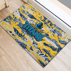 Gold Coast Titans Rugby Rubber Doormat Graffiti Typography Urban Camo Abstract Street Style