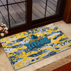 Gold Coast Titans Rugby Rubber Doormat Graffiti Typography Urban Camo Abstract Street Style
