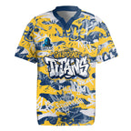 Gold Coast Titans Rugby Rugby Jersey Graffiti Typography Urban Camo Abstract Street Style