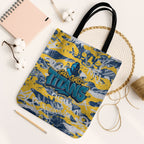 Gold Coast Titans Rugby Tote Bag Graffiti Typography Urban Camo Abstract Street Style