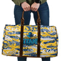 Gold Coast Titans Rugby Travel Bag Graffiti Typography Urban Camo Abstract Street Style