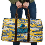 Gold Coast Titans Rugby Travel Bag Graffiti Typography Urban Camo Abstract Street Style