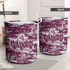 Manly Warringah Sea Eagles Rugby Laundry Basket Graffiti Typography Urban Camo Abstract Street Style