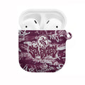 Manly Warringah Sea Eagles Rugby AirPods Case Graffiti Typography Urban Camo Abstract Street Style