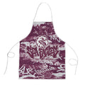 Manly Warringah Sea Eagles Rugby Apron Graffiti Typography Urban Camo Abstract Street Style