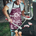 Manly Warringah Sea Eagles Rugby Apron Graffiti Typography Urban Camo Abstract Street Style