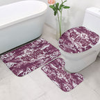 Manly Warringah Sea Eagles Rugby Bathroom Set Graffiti Typography Urban Camo Abstract Street Style