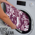 Manly Warringah Sea Eagles Rugby Bathroom Set Graffiti Typography Urban Camo Abstract Street Style